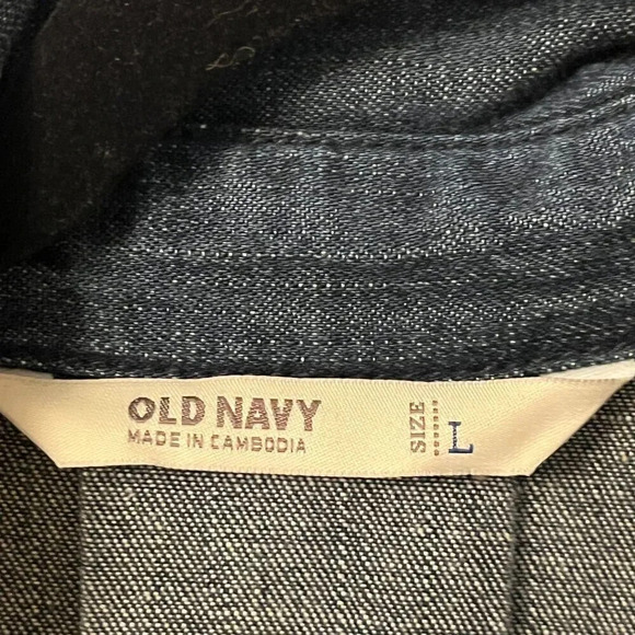 Women’s Old Navy Jean Jacket Size Large - Picture 3 of 7